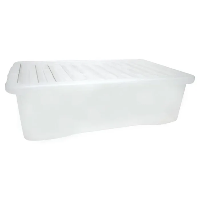 Underbed Storage Container Box with Clear Lid 32L