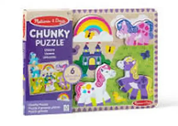 UNICORN CHUNKY PUZZLE