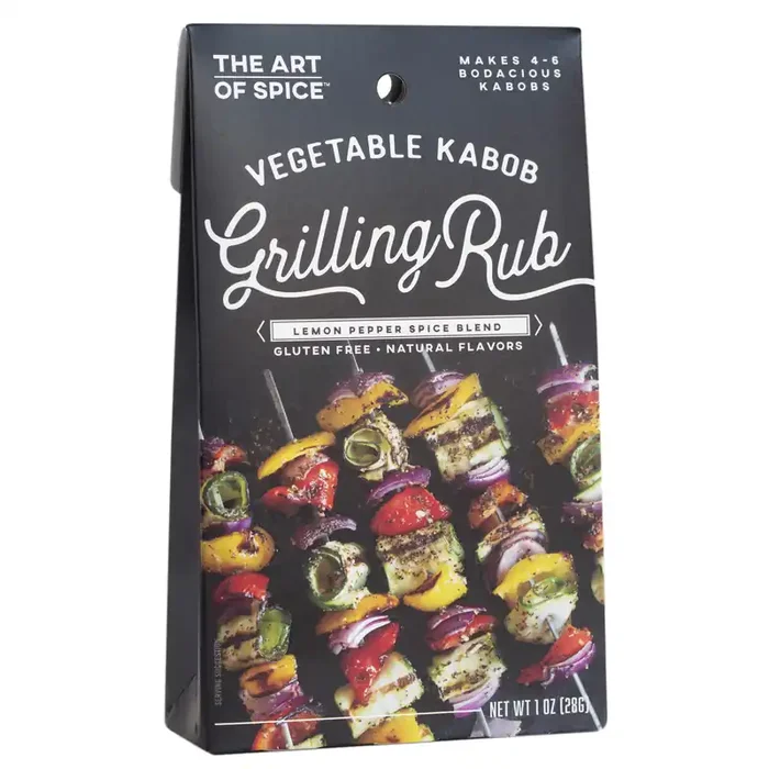 Urban Accents Vegetable Kabob Grilling Rub Set of 2