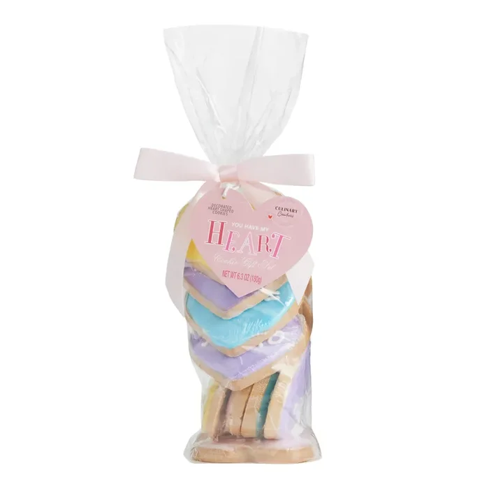 Valentine‘s Day Conversation Heart Sugar Cookies Bag