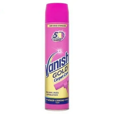 Vanish Gold Carpet Care Foam 600ml – Case of 6