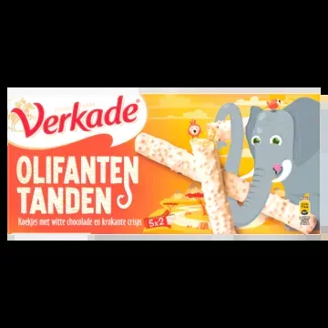 Verkade Elephant teeth cookies