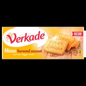 Verkade Nizza caramel seasalt cookies