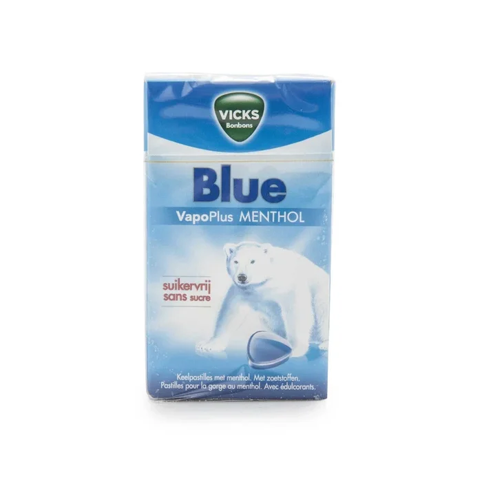 Vicks Extra strong and fresh blue pastilles