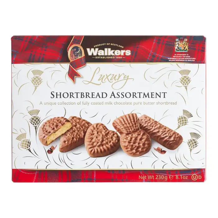 Walker‘s Luxury Chocolate Covered Shortbread Assortment