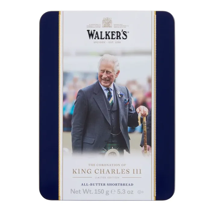 Walker‘s Shortbread King Charles III Coronation Tin