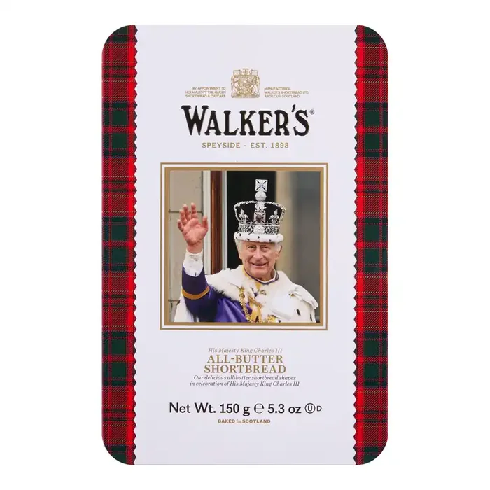 Walker‘s Shortbread King Charles III Royal Coronation Tin
