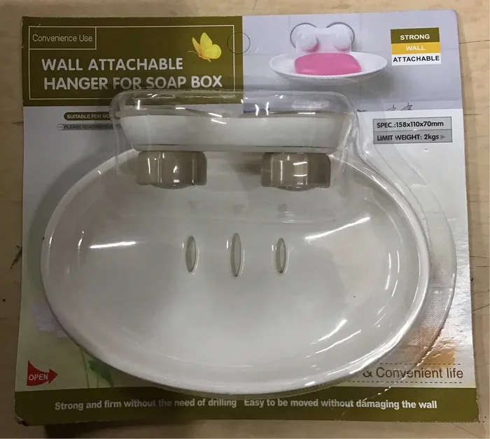 Wall Attachable Soap Hanger