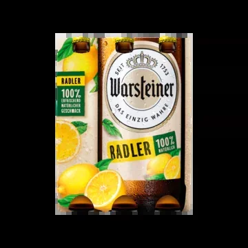 Warsteiner Premium radler beer