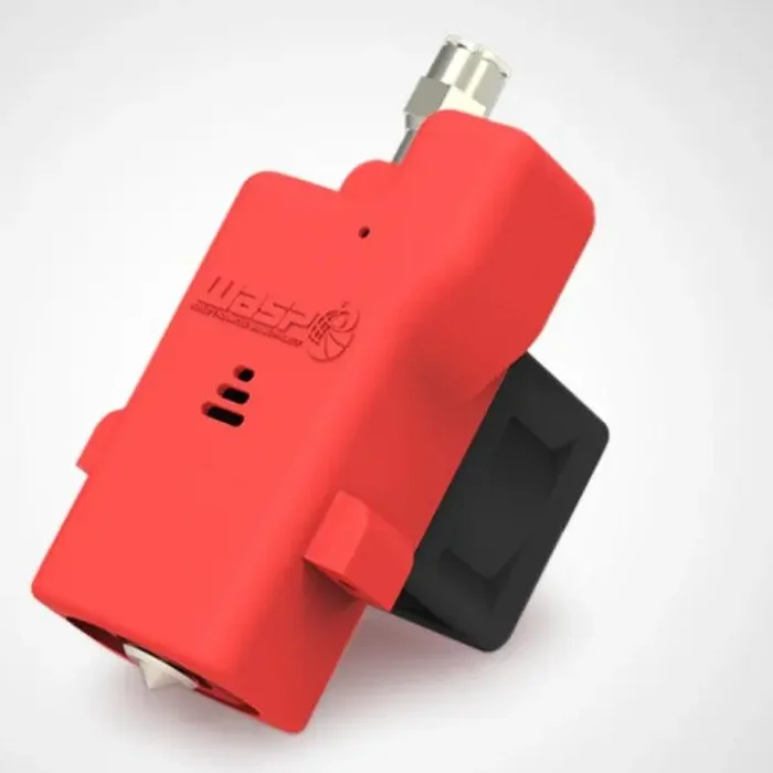 WASP Red Spitfire Extruder