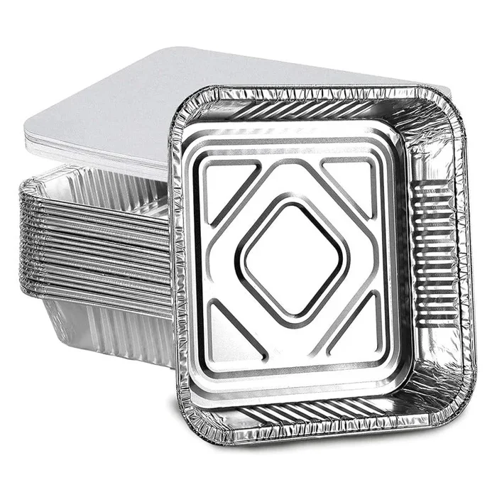 Waves Foil Containers With Lids No 1 10 Pack