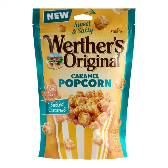 Werther‘s Original Sea Salt and Pretzel Caramel Popcorn