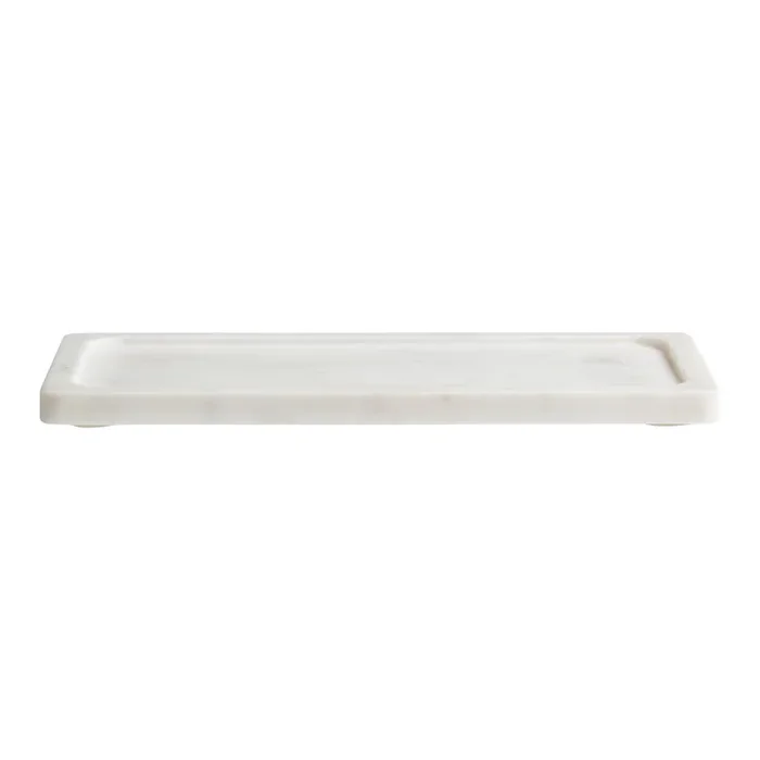 White Marble Vanity Tray