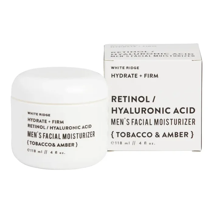 White Ridge Tobacco and Amber Face Moisturizer