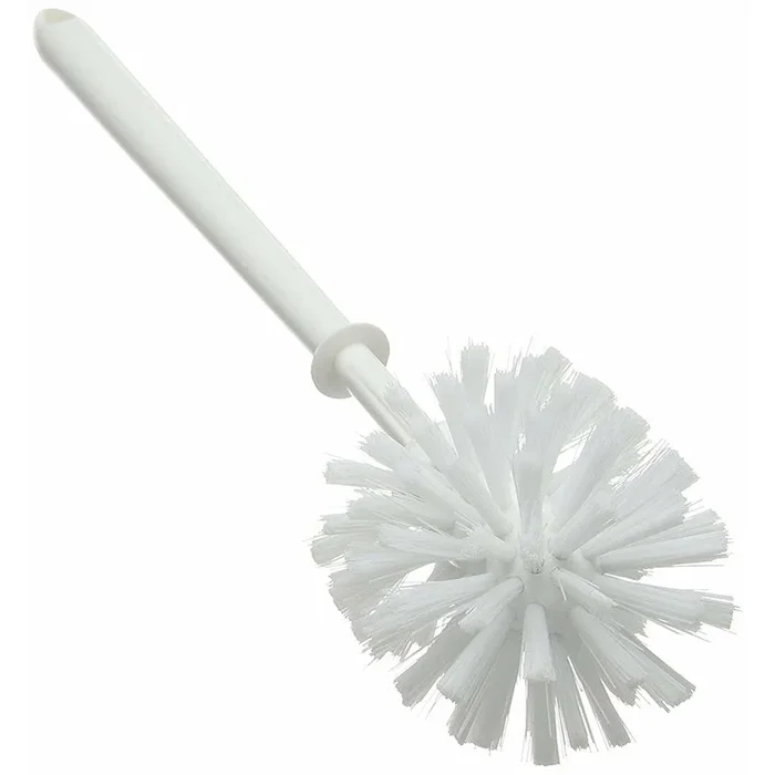 White Toilet Brush