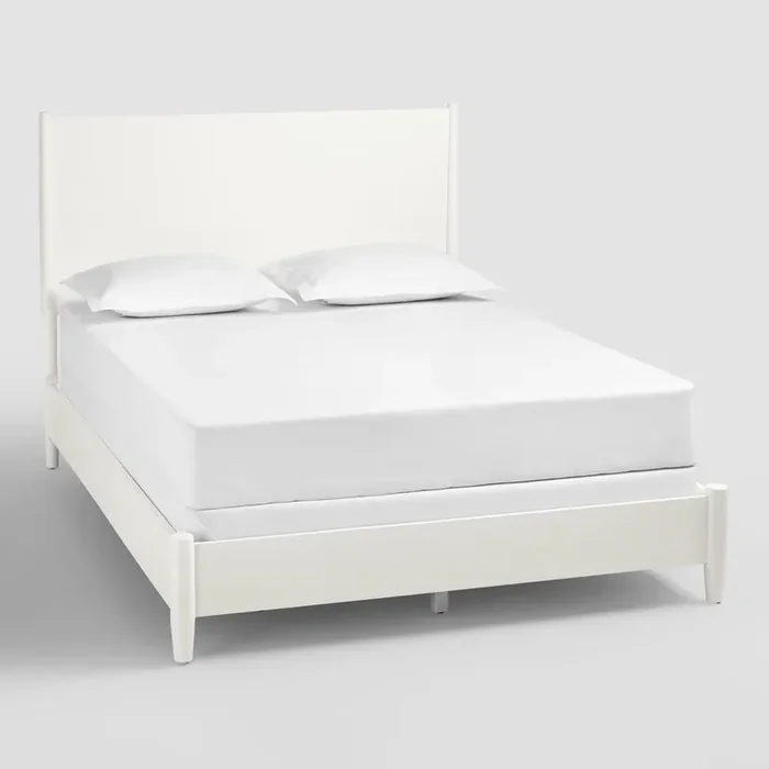 White Wood Brewton Bed