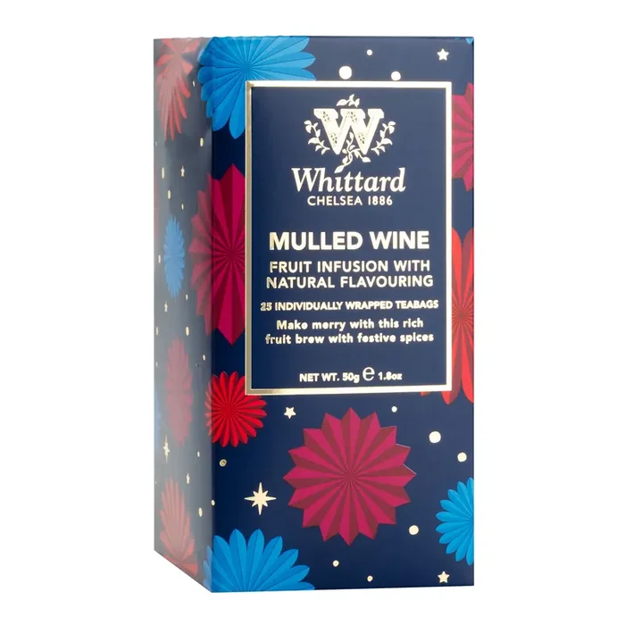Whittard Mulled Wine Herbal Tea 25 Count