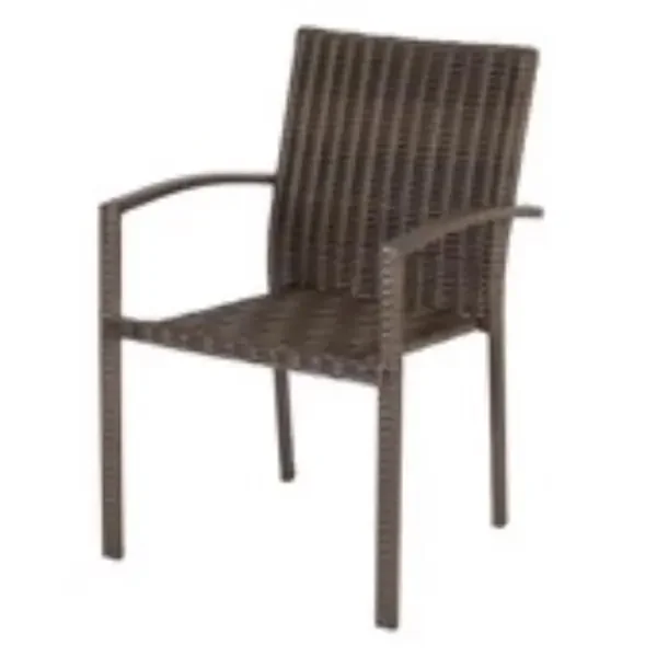 WICKER STACKING CHAIR