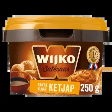 Wijko Ketjap satay sauce ready in a minute