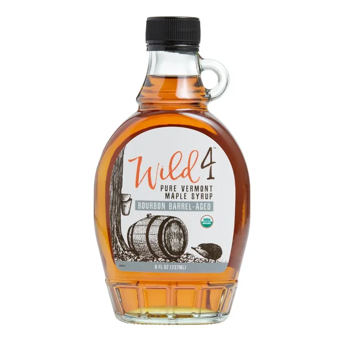 Wild4 Pure Vermont Bourbon Barrel Aged Maple Syrup