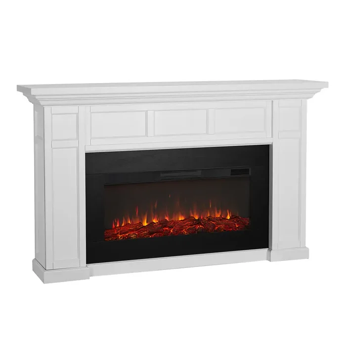 Wildegarde Wood Electric Fireplace Mantel