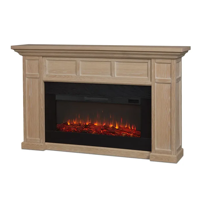 Wildegarde Wood Electric Fireplace Mantel
