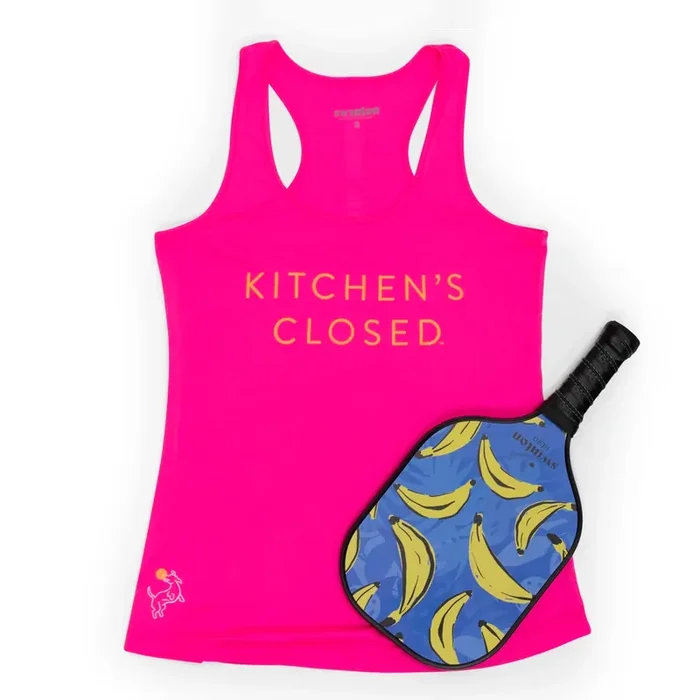 Women‘s Pickleball Performance Tank Hot Pink