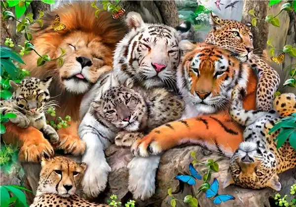 WOODEN CITY PUZZLE NAPTIME MEDIUM