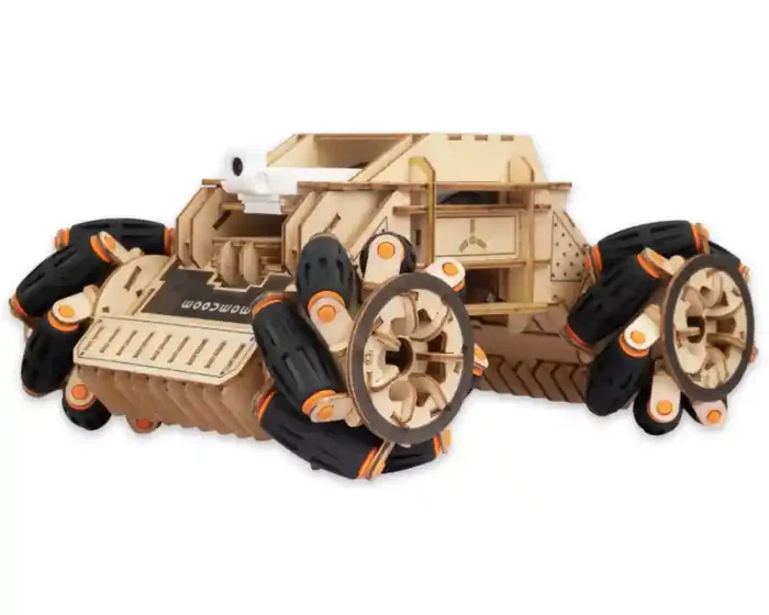 Woodmaster 3D Wooden Puzzles RC Omni Chariot