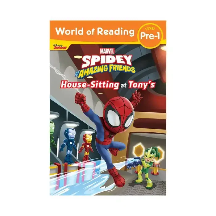 WOR Spidey and His Amazing Friends Housesitting at Tony‘s – by Disney Books (Paperback)