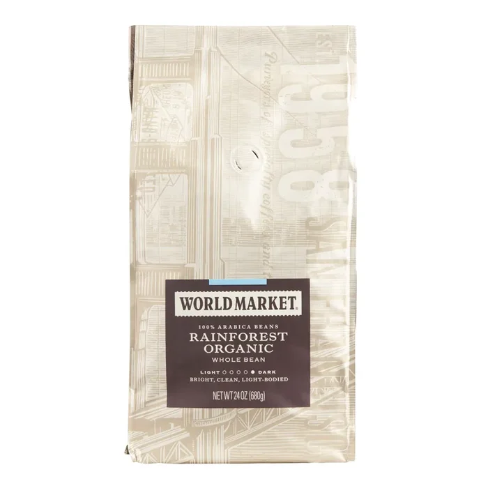 World Market® Rainforest Organic Whole Bean Coffee 24 Oz.