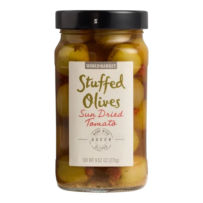 World Market® Sundried Tomato Stuffed Green Olives