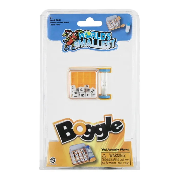 World’s Smallest Boggle Game