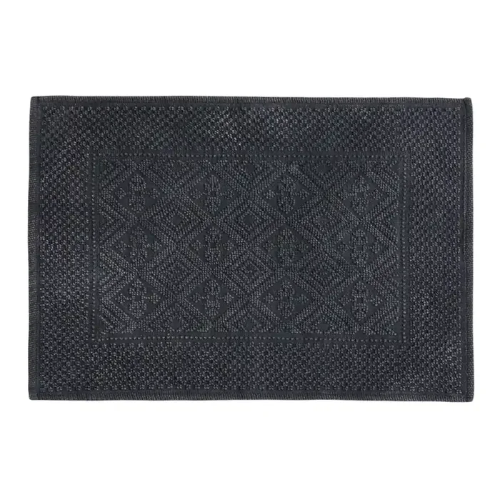 Woven Diamond Bath Mat