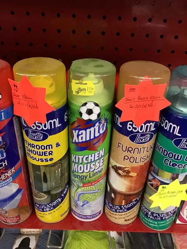 Xanto Kitchen Mousse Tangy Lime 650ml – Case of 6