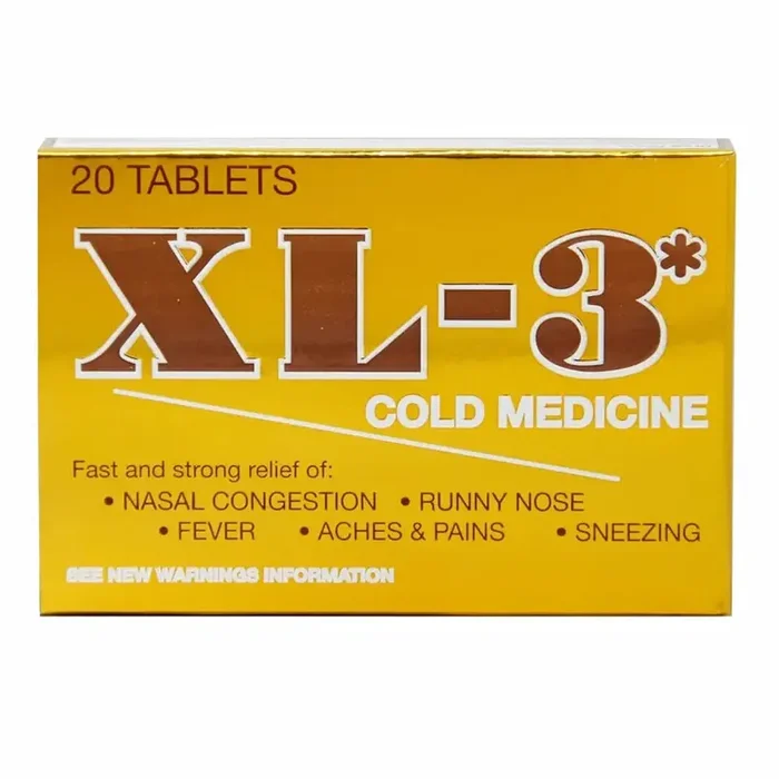 XL-3 Cold Medicine Wing Display 20 ct