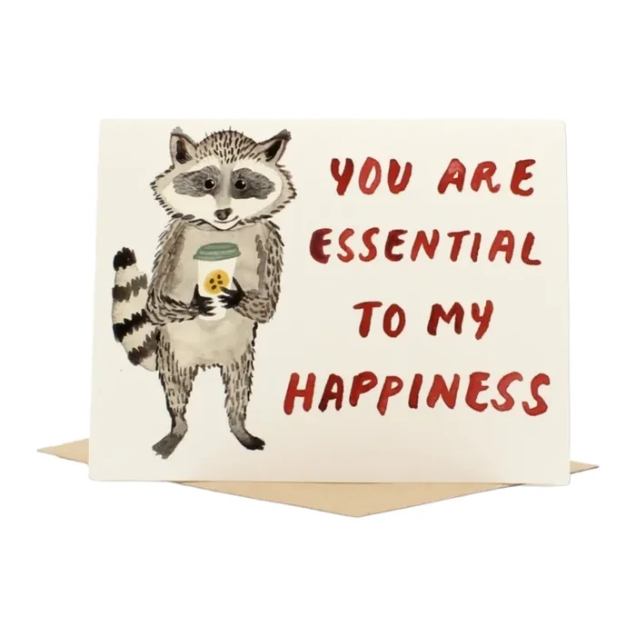 You Are Essential to My Happiness Notecard