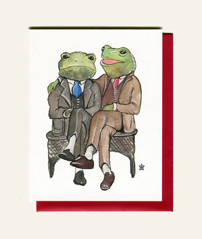 You‘re Ribbiting Notecard