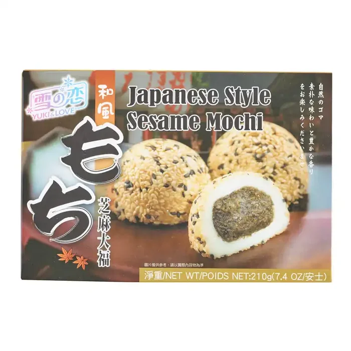 Yuki & Love Sesame Mochi