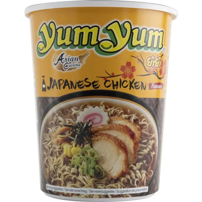Yum Yum Instant noodles Japanese chicken cup