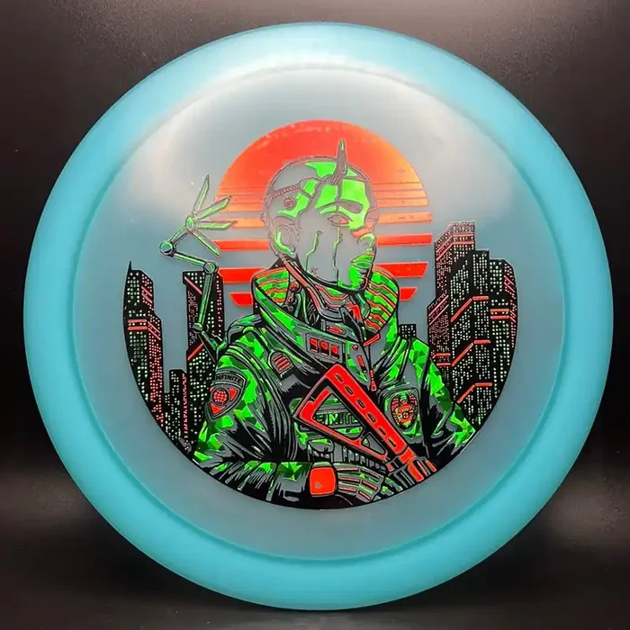 Z Glo Raptor – “Cyber Cop” Triple Foil