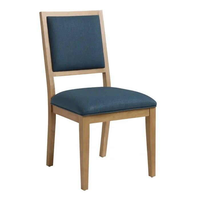 Zane Warm Wheat Split Back Upholstered Dining Chair Set of 2