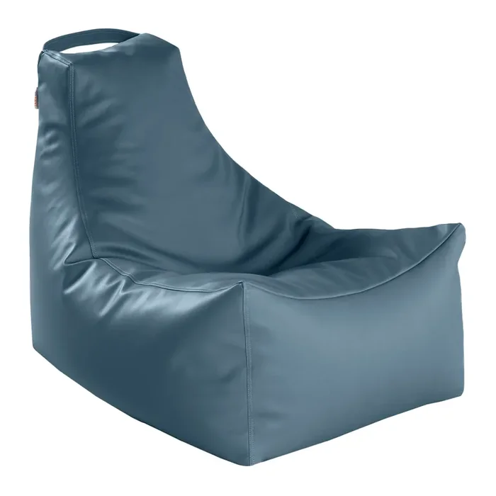 Zayd Marine Vinyl Outdoor Bean Bag Lounge Chair with Handle