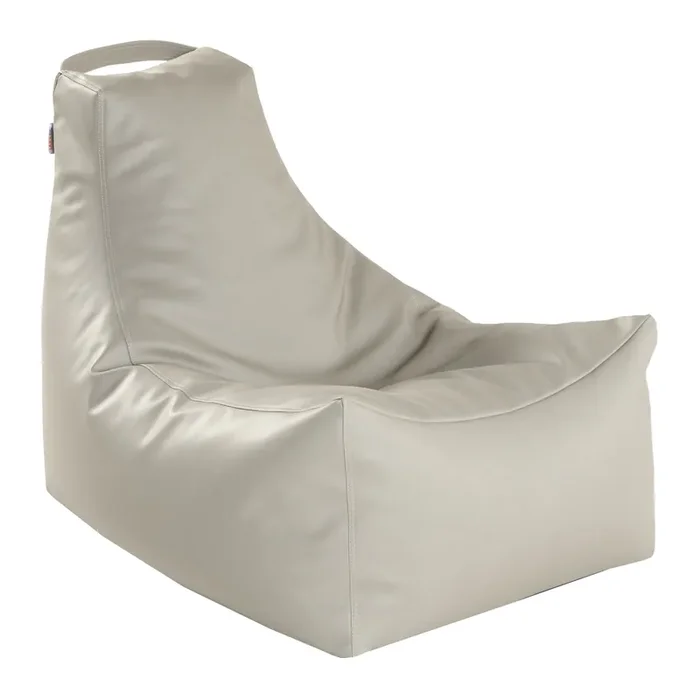 Zayd Marine Vinyl Outdoor Bean Bag Lounge Chair with Handle