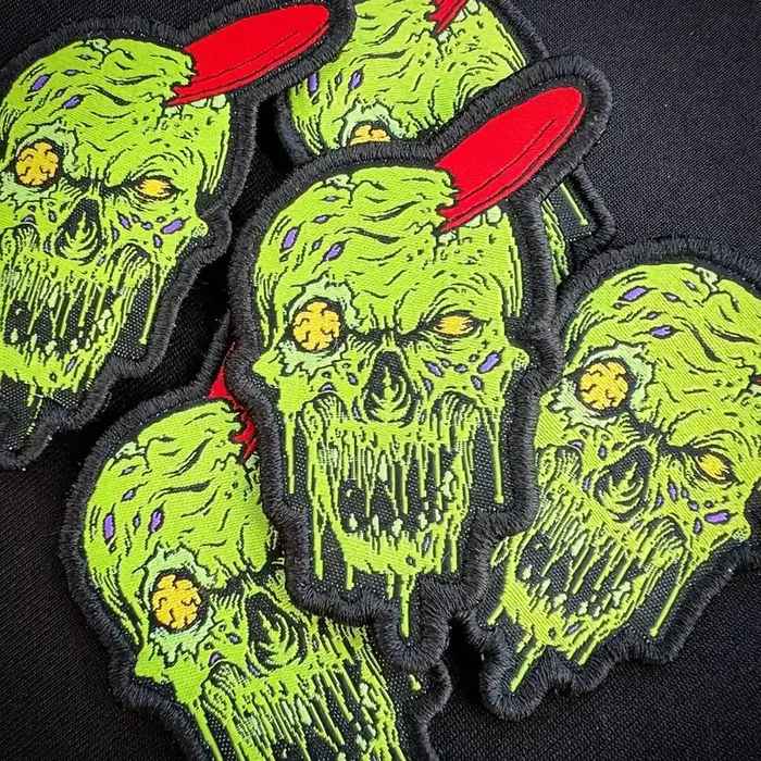Zombie Disc Golf Patch – Hook And Loop