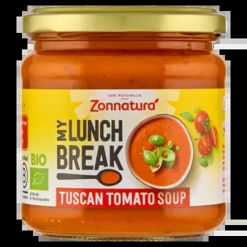 Zonnatura My lunch break Tuscan tomato soup